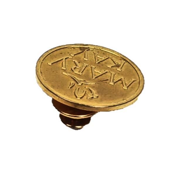 VTG Gold Tone Mary Kay Cosmetics Sales Pin Lapel Pinback Pin Milestone Award - Picture 5 of 6